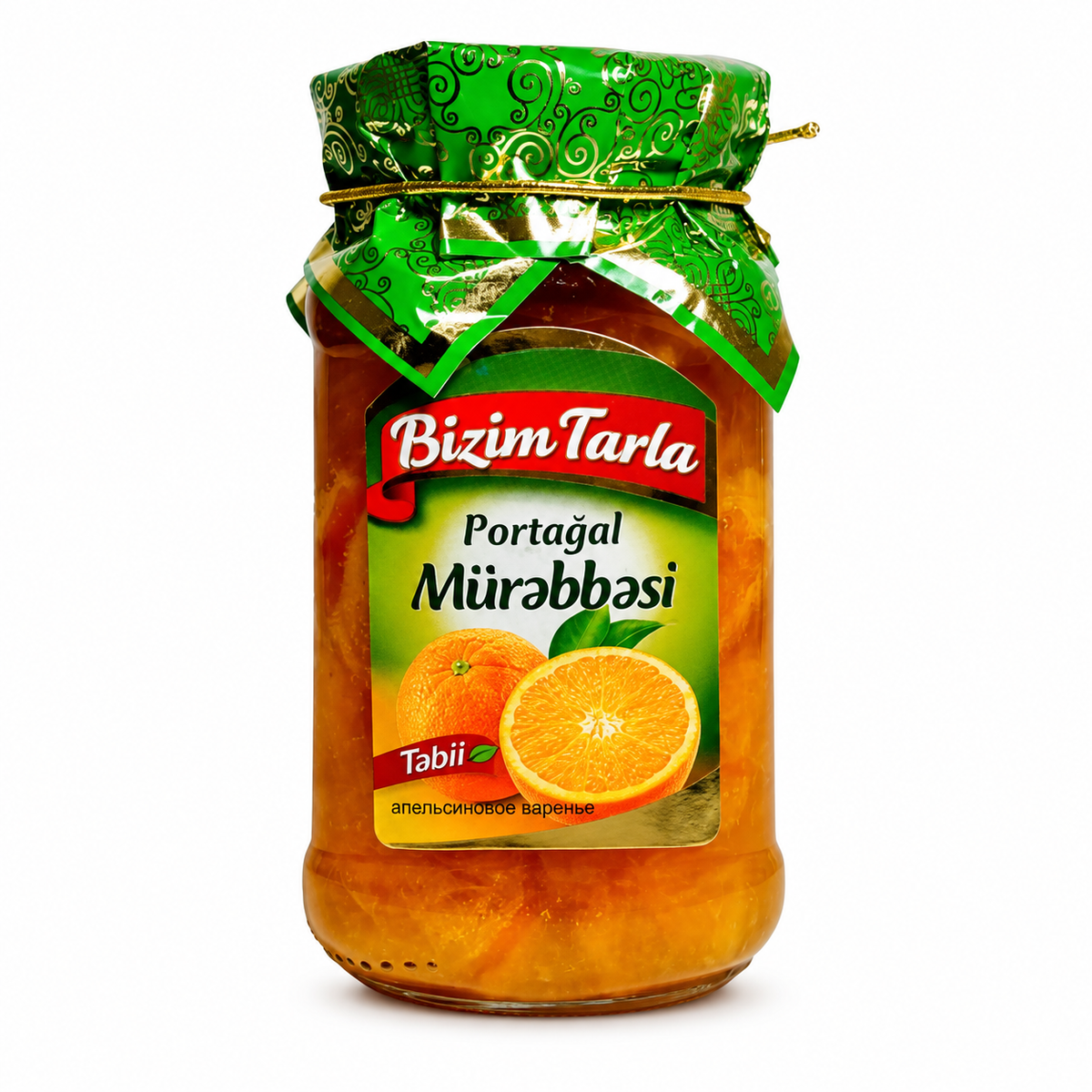BIZIM TARLA ORANGE (PORTAKAL) PRESERVE 400 GR 12 PCS