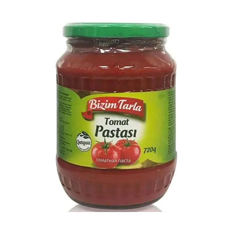 BIZIM TARLA TOMATO PASTE 720 GR 12 PCS