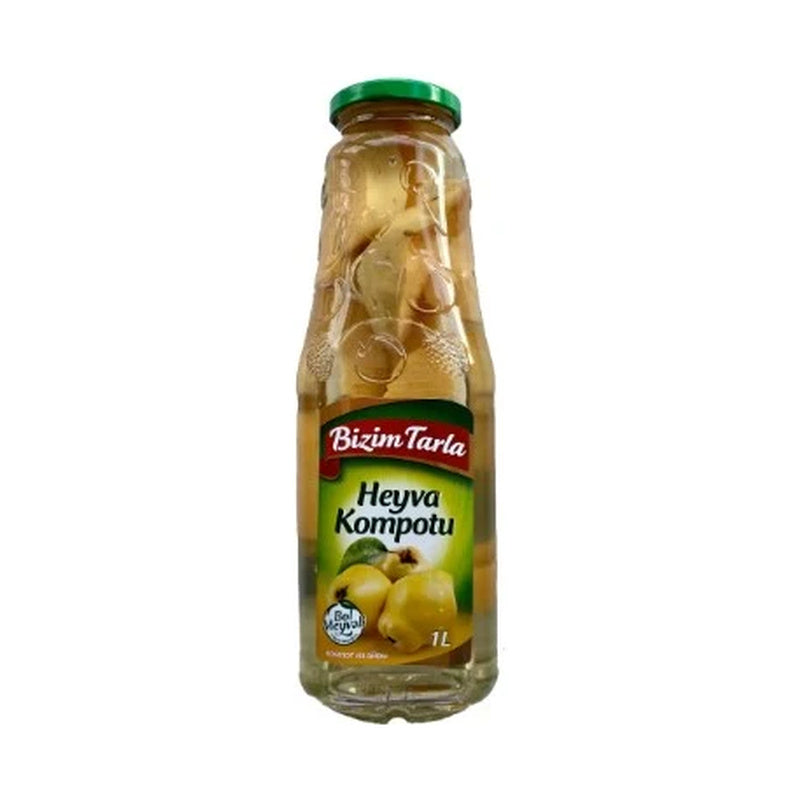 BIZIM TARLA QUINCE (HEYVA)  COMPOTE 1 LT 12 PCS