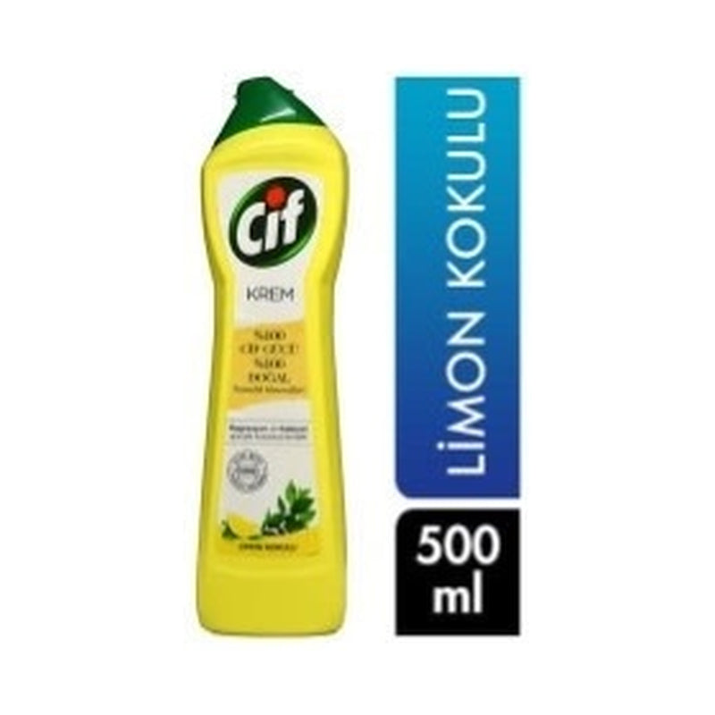 CIF CREAM CLEANSER LEMON (500 ML) 17 OZ 16 PCS