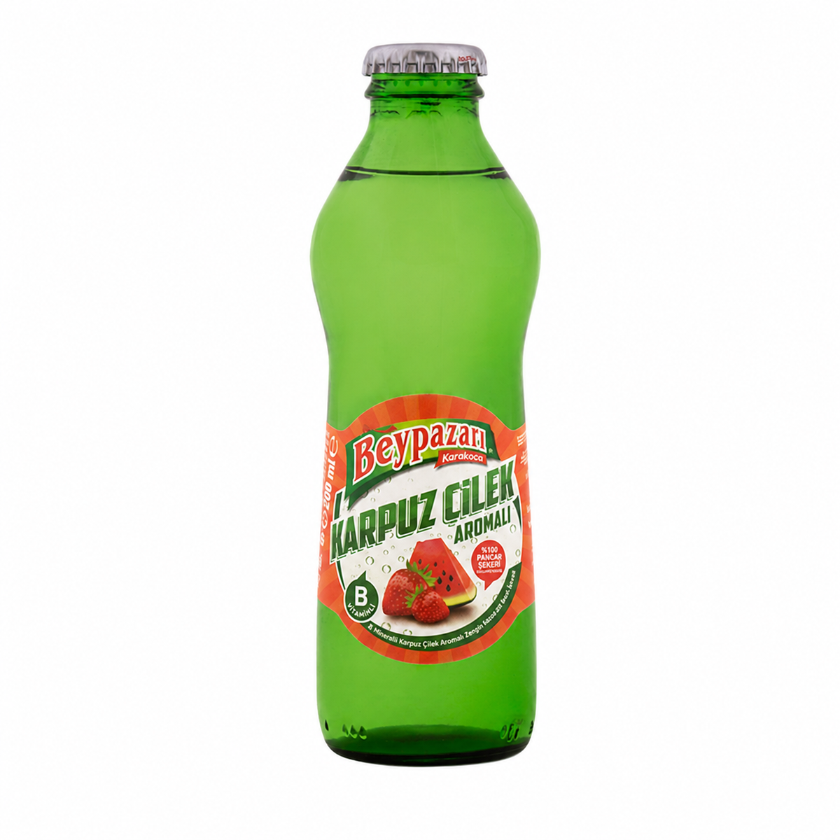 BEYPAZARI MINERAL WATER WATERMELON & STRAWBERRY 200ML 24 PCS