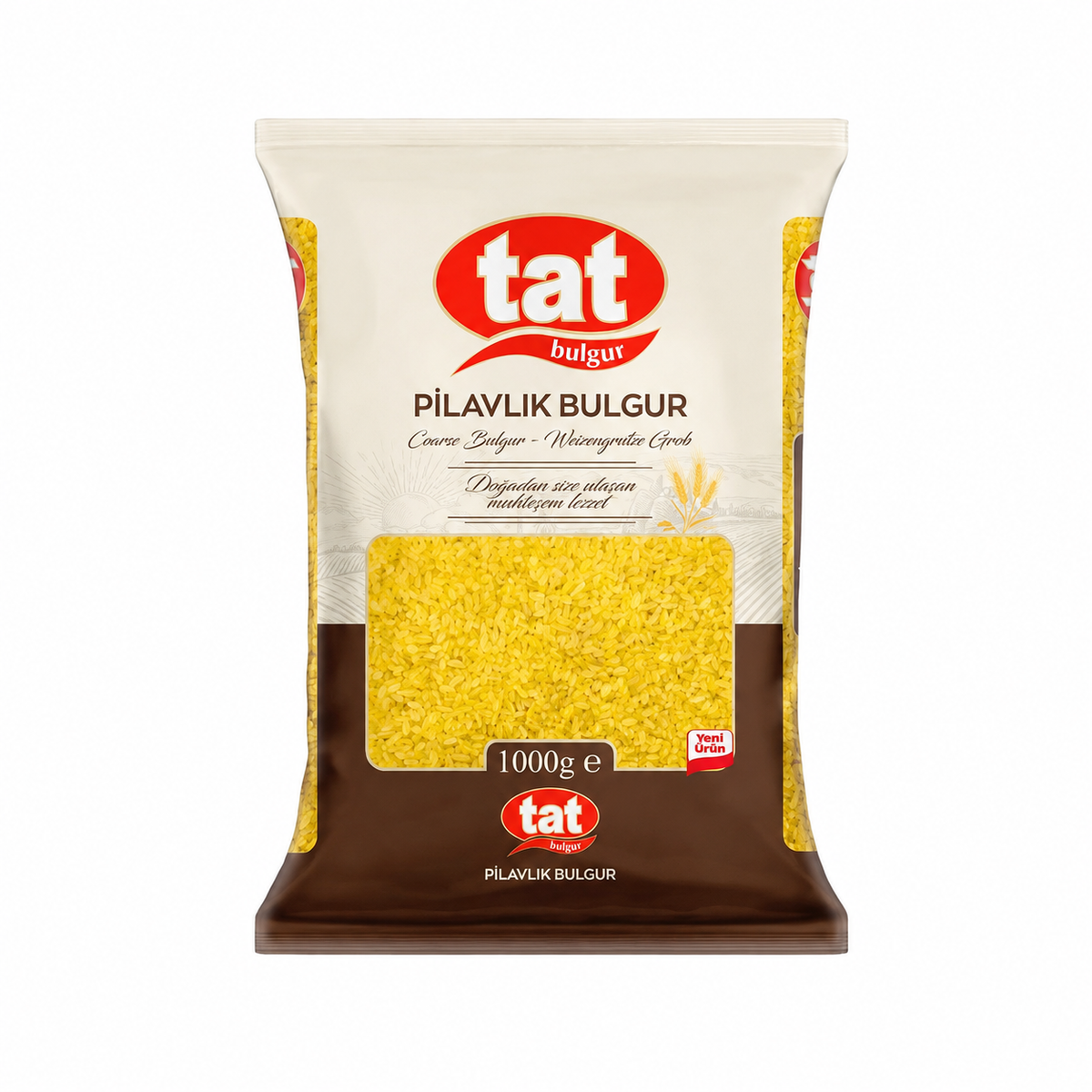 TAT COARSE BULGUR (PILAVLIK) 1KG PACK OF 15