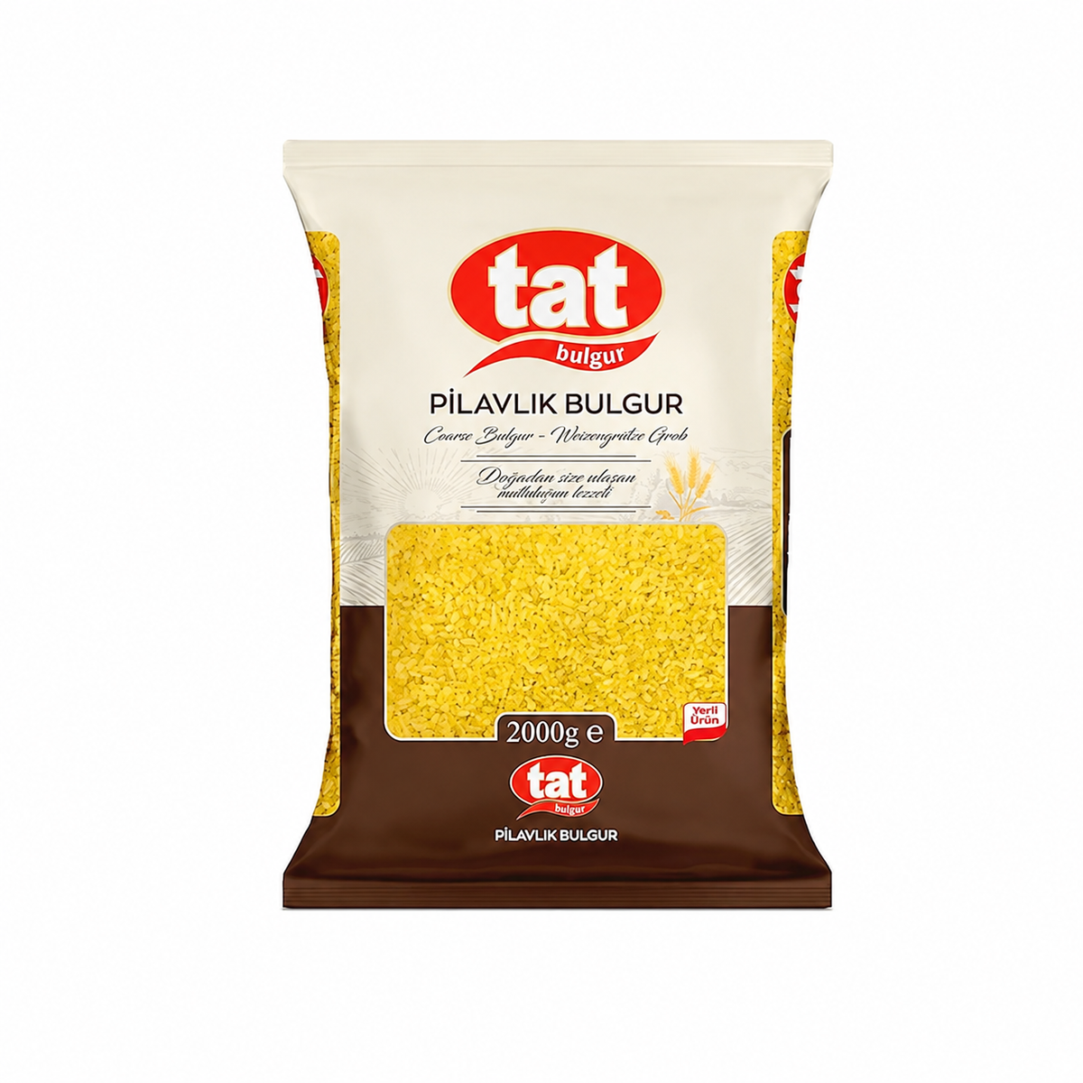 TAT COARSE BULGUR (PILAVLIK) 2KG PACK OF 10
