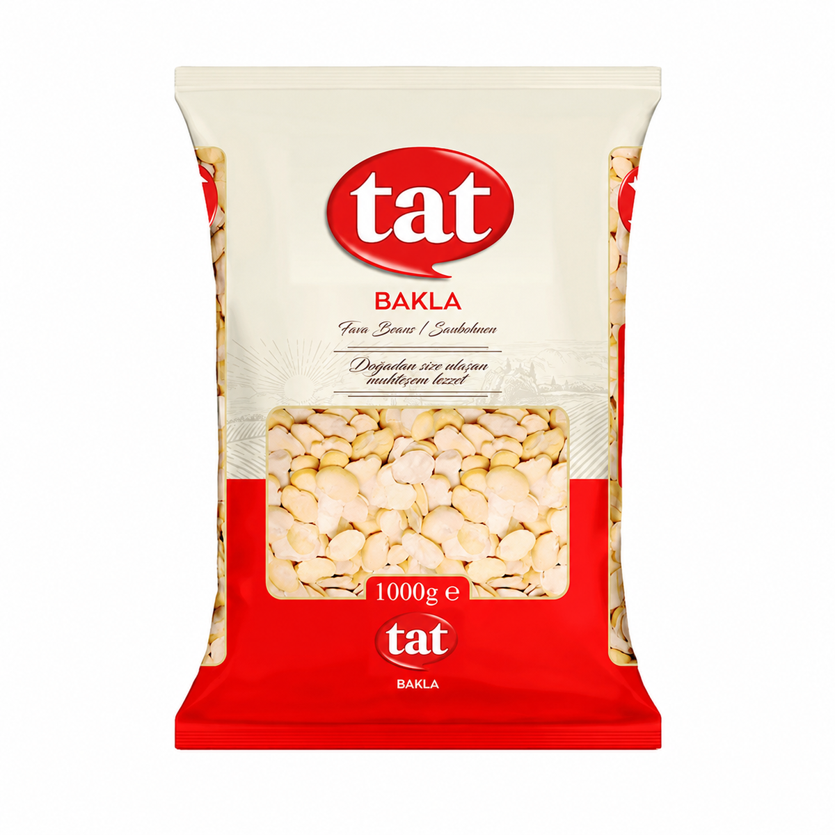 TAT FAVA BEANS (FASULYE) 1KG PACK OF 15