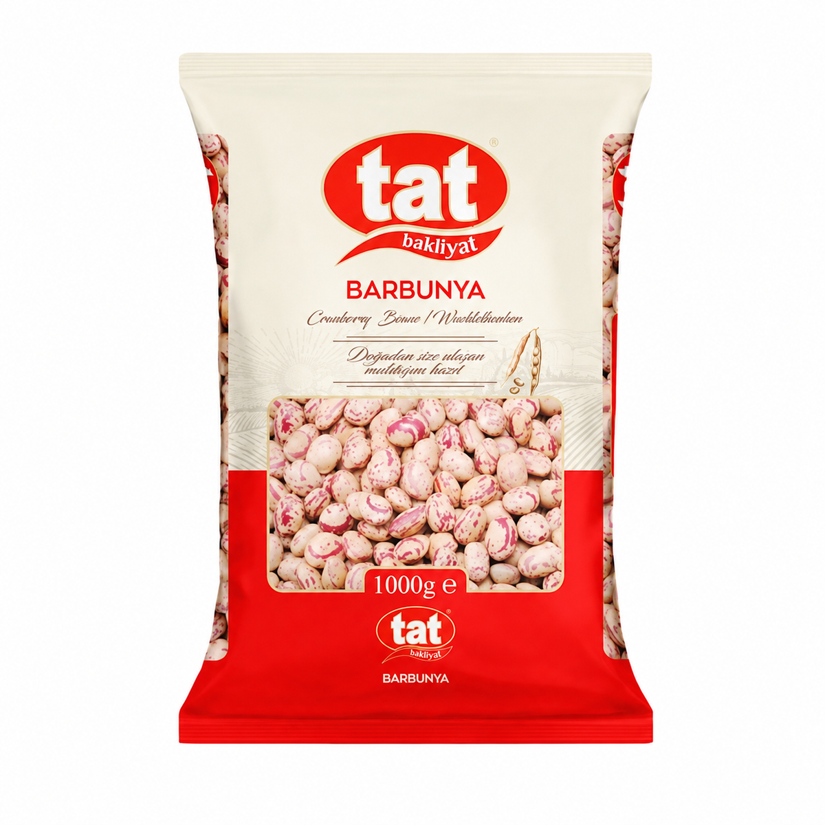 TAT CRANBERRY BEANS (BARBUNYA) 1KG PACK OF 15
