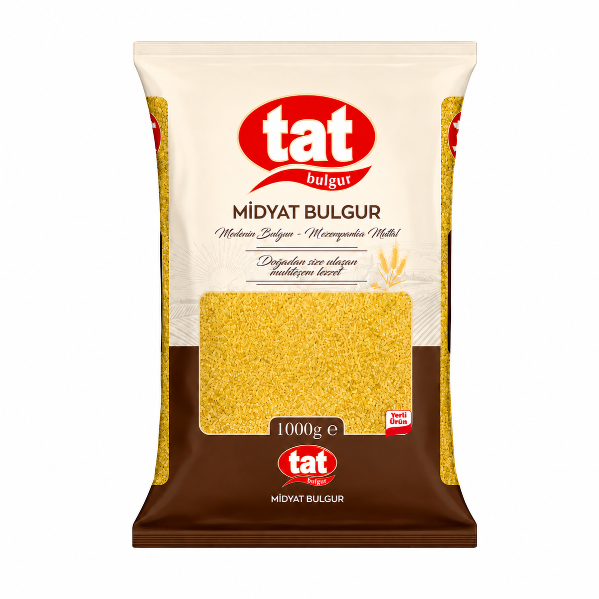 TAT MEDIUM BULGUR (MIDYAT) 1KG PACK OF 15