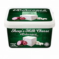 BALKANICA DOBROGEA SHEEP'S MILK CHEESE DOUBLE CREAM PVC 900 GR, PACK OF 12