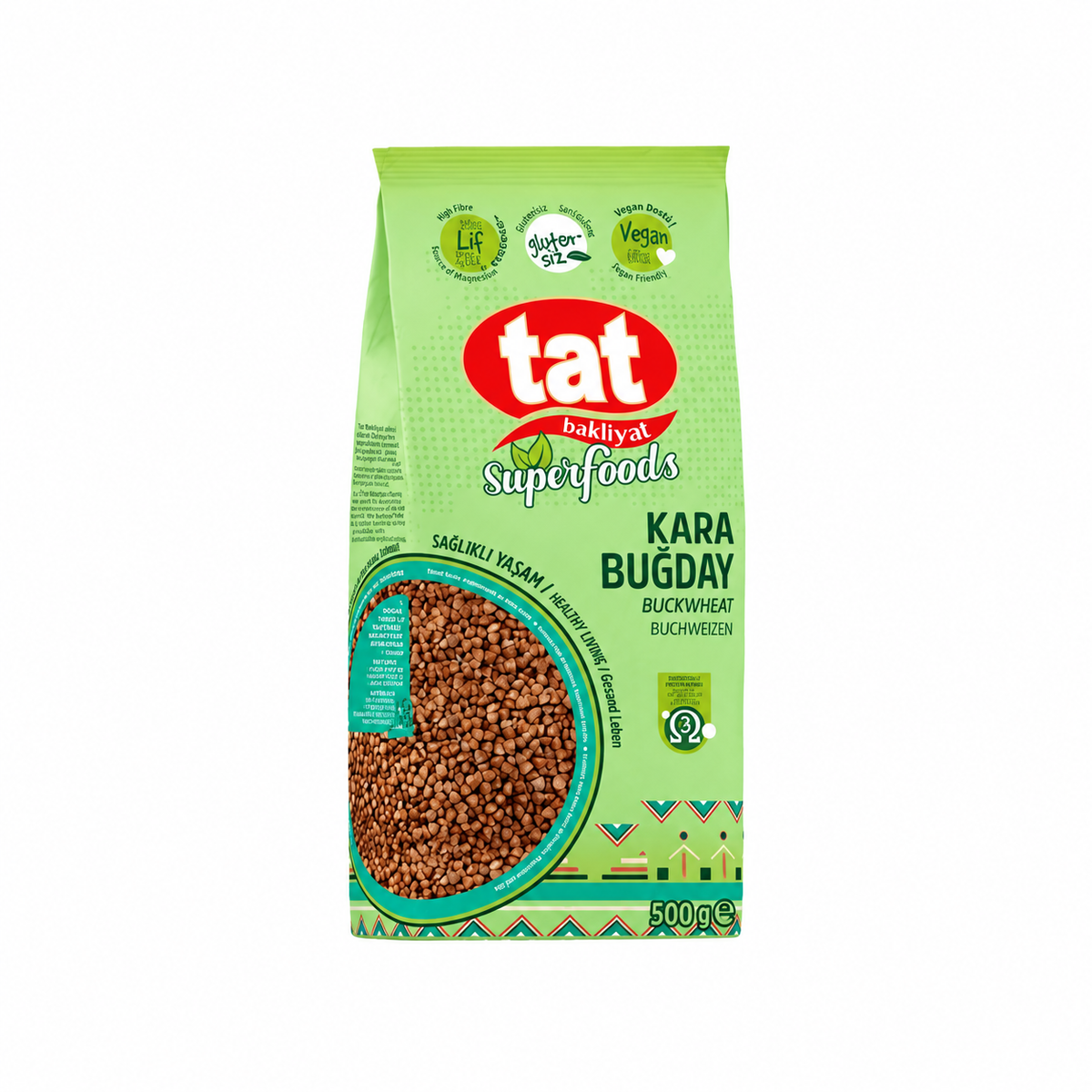 TAT BUCKWHEAT (KARA BUGDAY) 500GR PACK OF 8
