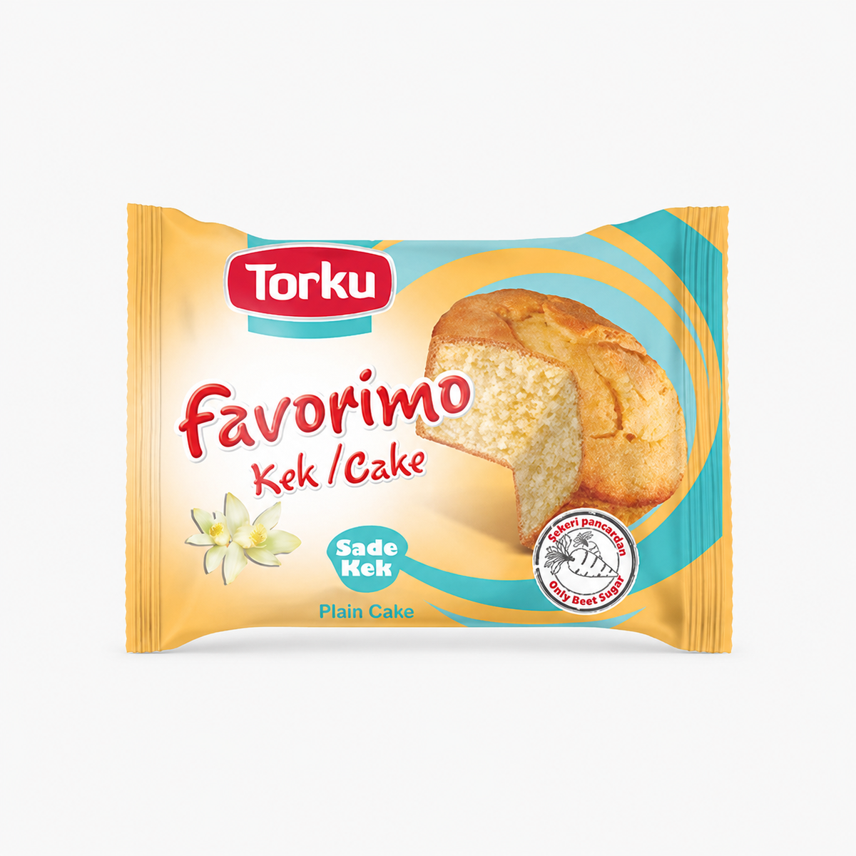 TORKU FAVORIMO CAKE PLAIN (SADE KEK) 30GR, PACK OF 20