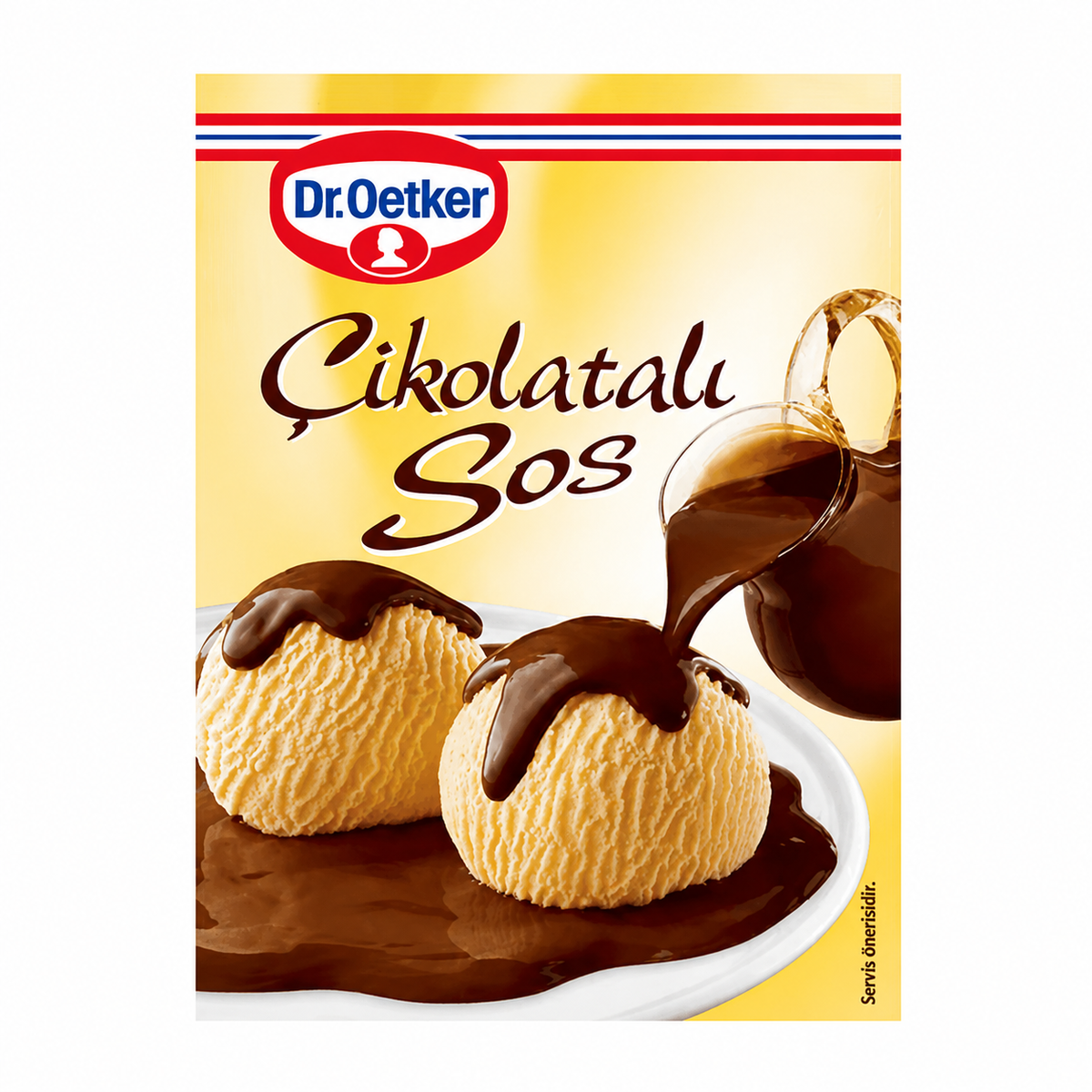 DR.OETKER CHOCOLATE SAUCE (CIKOLATALI SOS) 123 GR 24 PCS
