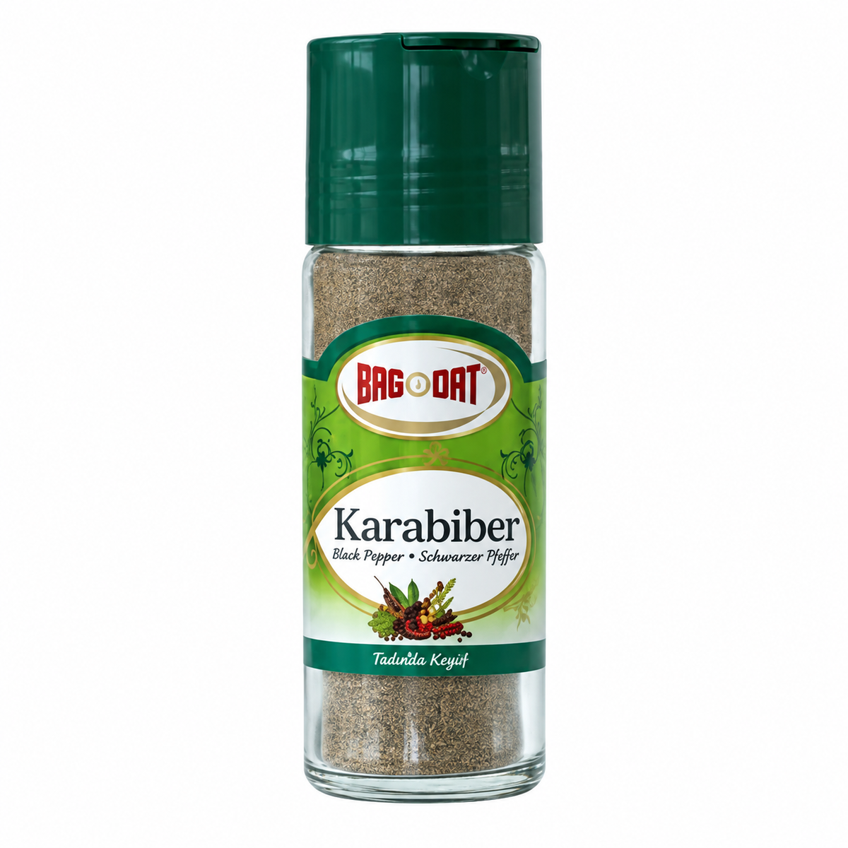 BAGDAT BLACKPEPPER GROUND GRINDER 55 GR 6 PCS