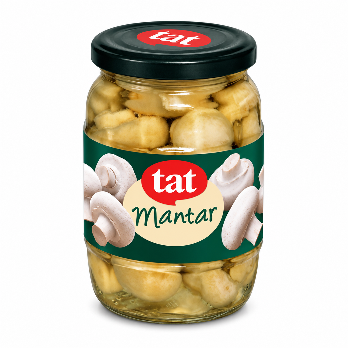 TAT MUSHROOM GLASS (MANTAR) 340GR 12 PCS