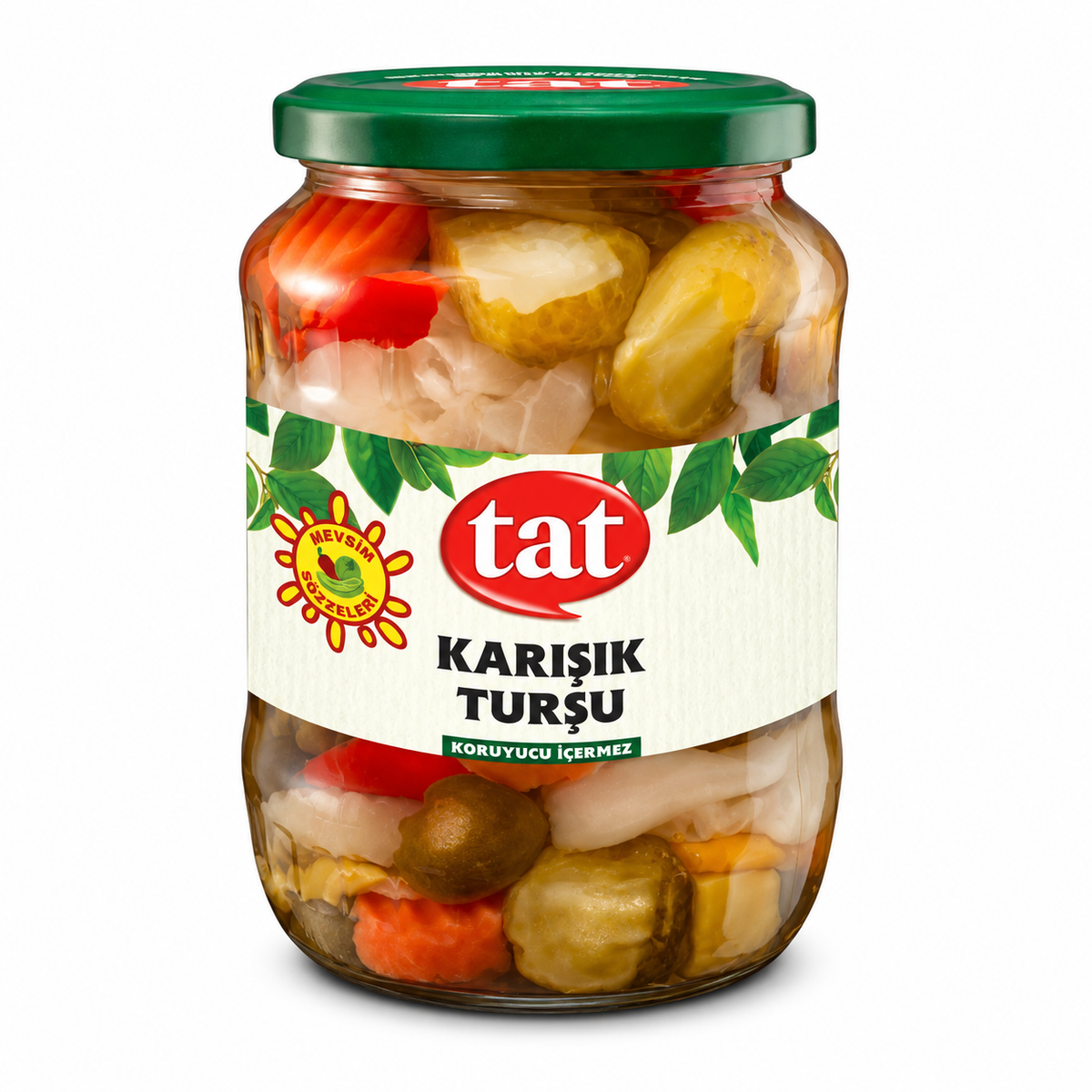 TAT MIXED PICKLES (KARISIK TURSU) 720CC 12 PCS
