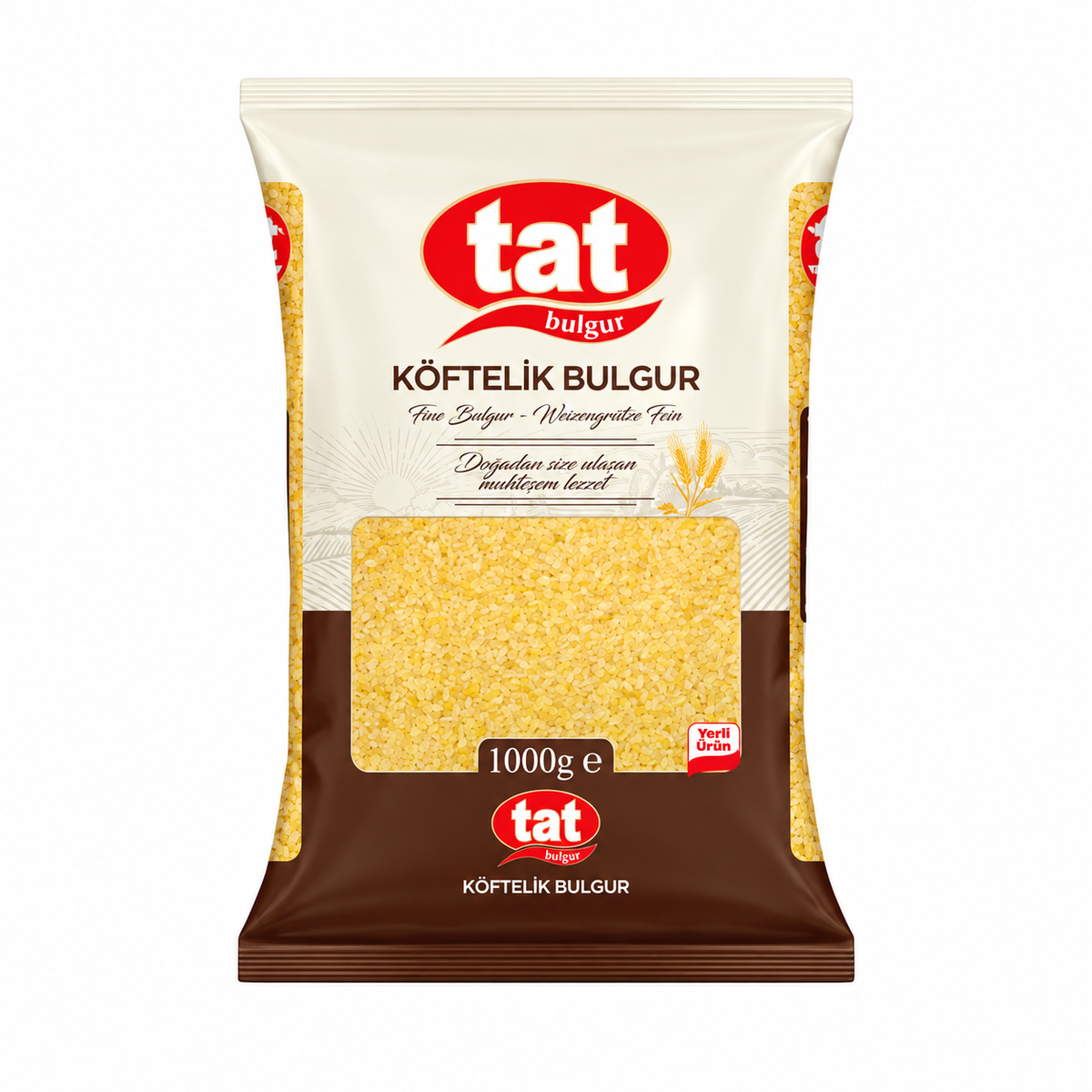 TAT MEDIUM BULGUR (MIDYAT) 1KG 15 PCS
