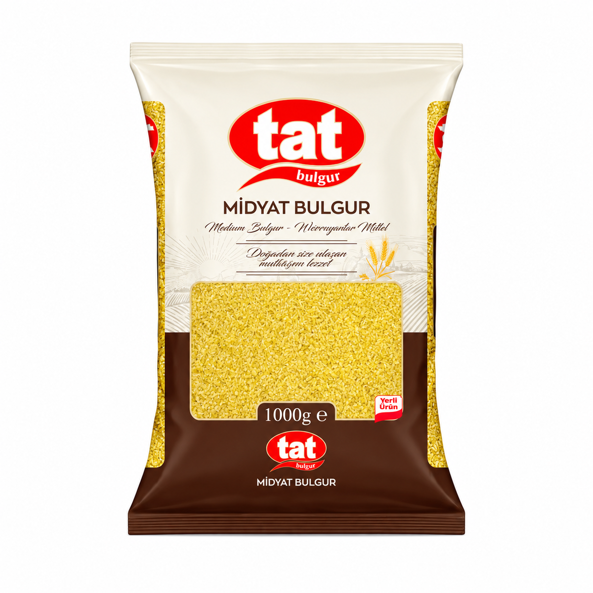 TAT FINE BULGUR (KOFTELIK) 1KG 15 PCS