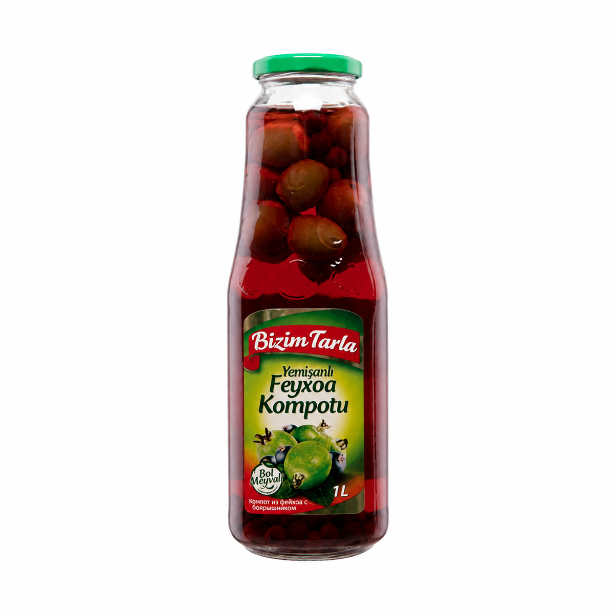 BIZIM TARLA HAW & FEIJOA (YEMISANLI FEYXOA) COMPOTE 1LT 12 PCS