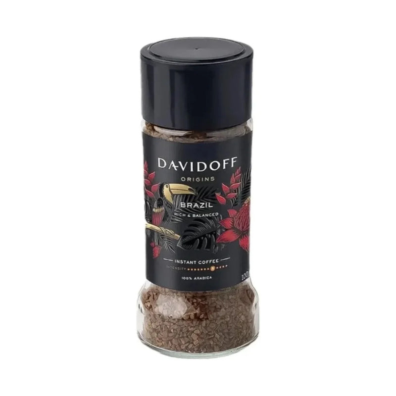 DAVIDOFF COFFEE BRAZIL (3.5 OZ) 100GR, PACK OF 6