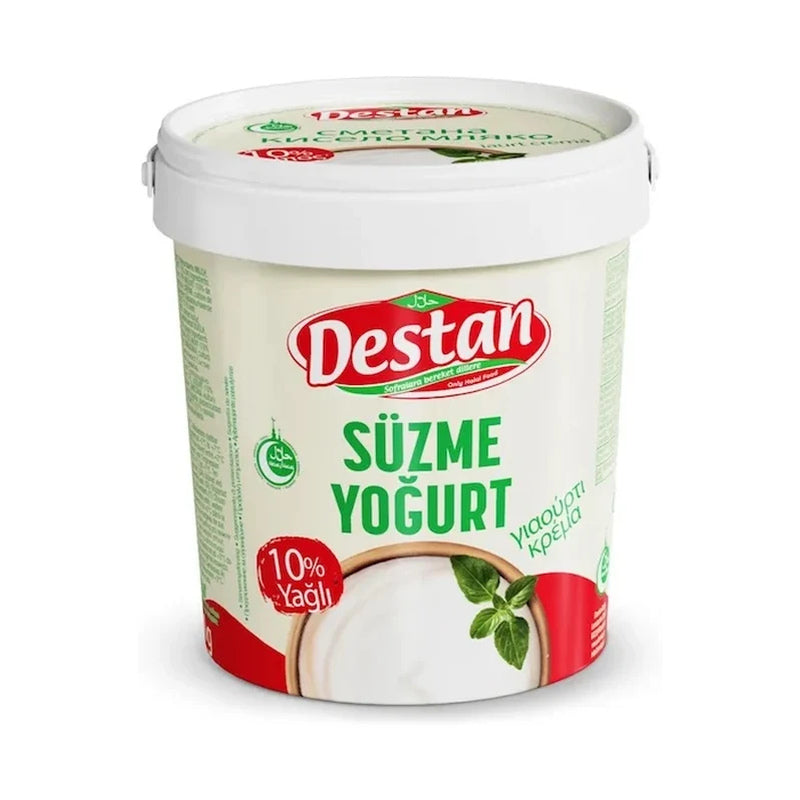 DESTAN CREAMY YOGURT (SUZME) 10% 1KG, PACK OF 6