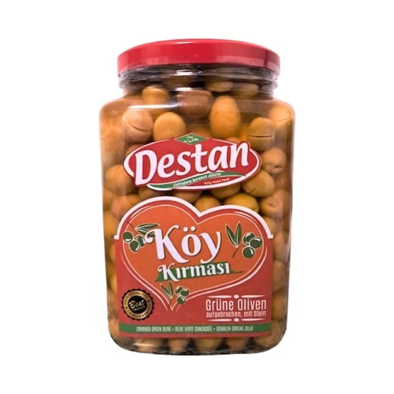 DESTAN GREEN OLIVES VILLAGE STYLE (KOY KIRMASI) 900GR 6 PCS