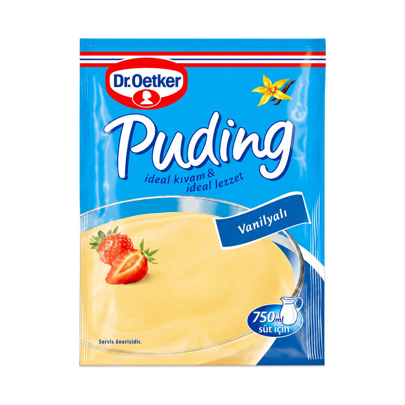 DR.OETKER VANILLA PUDDING (VANILYALI) 120 GR 24 PCS