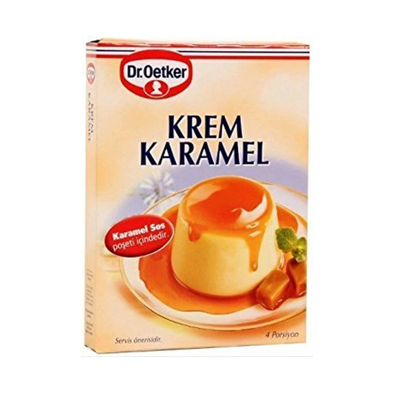 DR OETKER CREAM CARAMEL (KREM KARAMEL) 105 GR 12 PCS