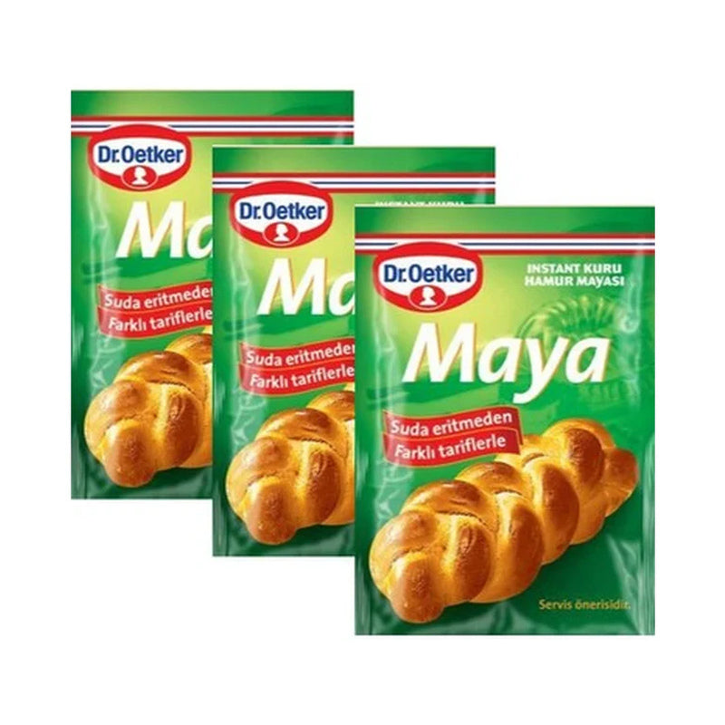 DR OETKER INSTANT DRY YEAST (KURU MAYA) 3 PCS 30GR 30 PCS