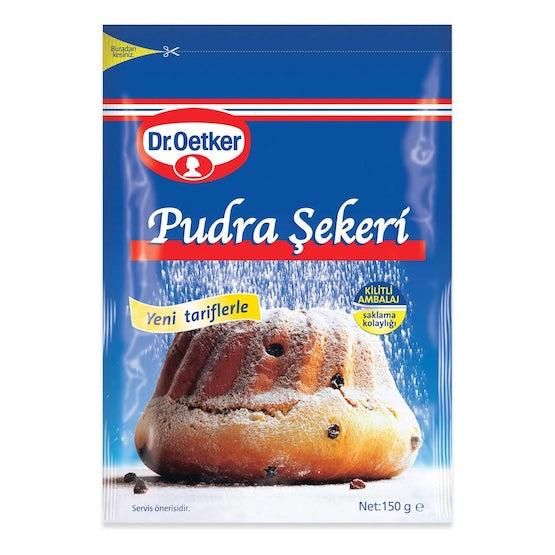 DR.OETKER POWDERED SUGAR (PUDRA SEKERI) 150GR 12 PCS