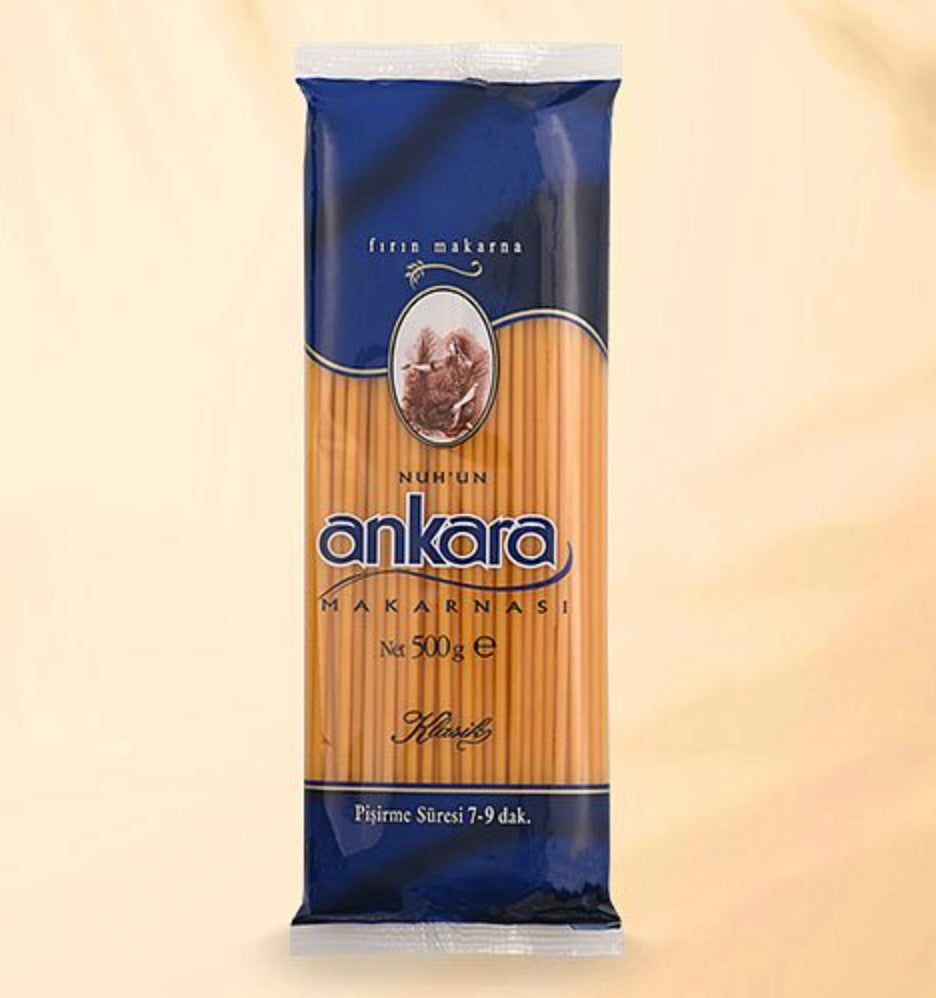 NUHUN ANKARA FIRIN MAKARNA 500GR 20 PCS