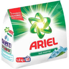 ARIEL LAUNDRY POWDER MOUNTAIN BREEZE FOR COLORS 53 OZ 10 PCS