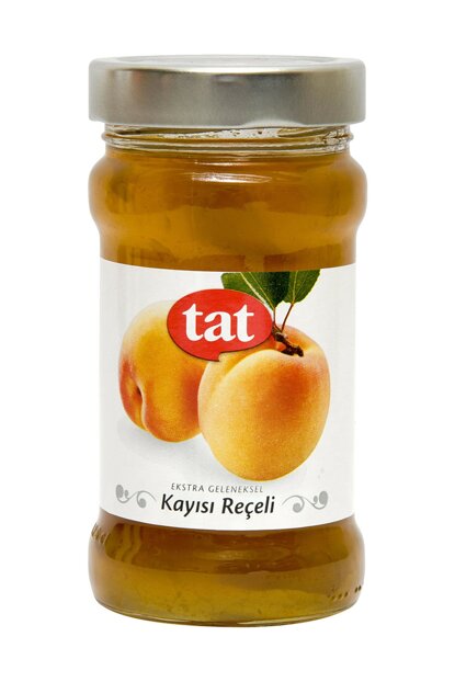 TAT EXTRA TRADITIONAL APRICOT (GELENEKSEL KAYISI RECELI) GLASS 380GR 12 PCS