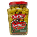 DESTAN GREEN OLIVES CRACKED (YESIL KIRMA) (L-M) 900GR 6 PCS