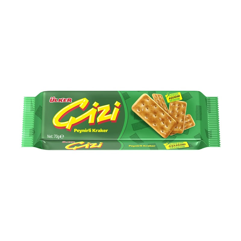 ULKER CIZI CRACKER 70 GR, PACK OF 24