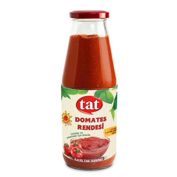 TAT GRATED TOMATO GLASS (RENDELENMIS DOMATES) 700CC, PACK OF 6