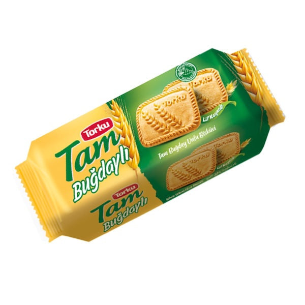TORKU TAM BISCUIT W WHOLE WHEAT 131 GR, PACK OF 24