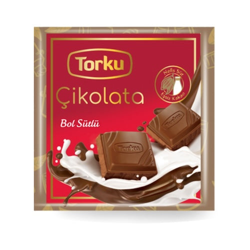 TORKU MILK CHOCOLATE 65 GR 48 PCS