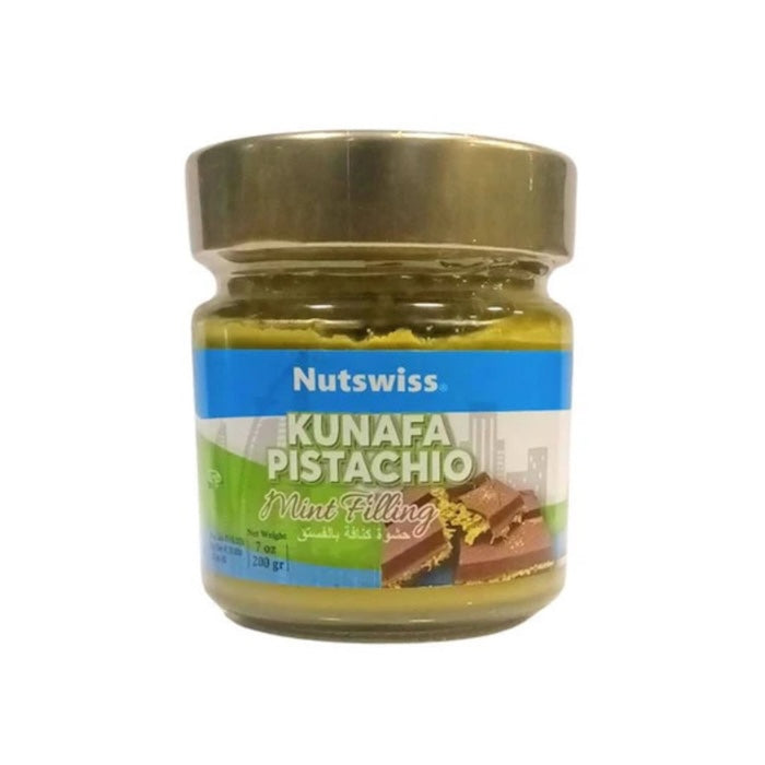 NUTSWISS KUNAFA PISTACHIO CREAM 200GR 12 PCS