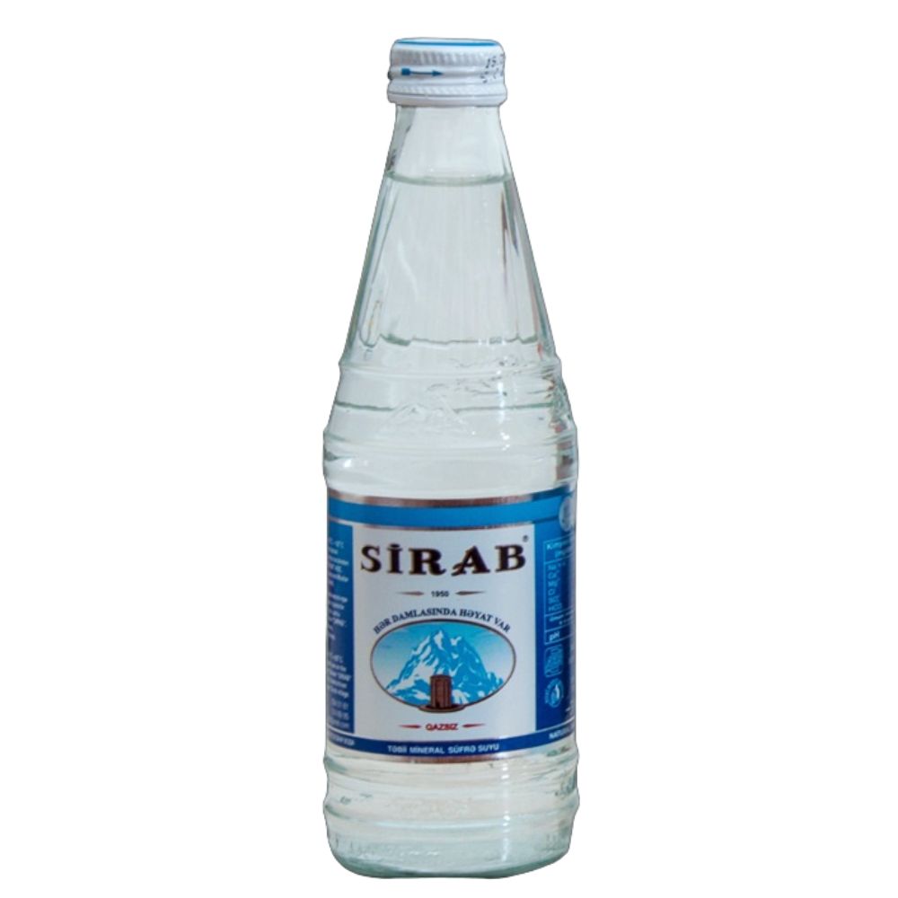 SIRAB STILL WATER GLASS 500ML 20 PCS