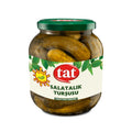 TAT PICKLED CORNICHONS (SALATALIK TURSU) GLASS 1700CC 6 PCS