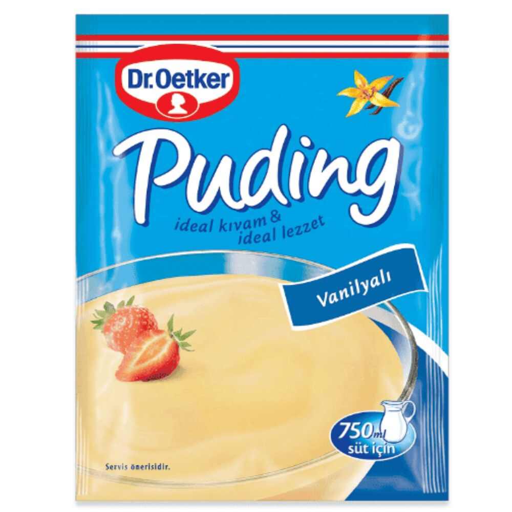 DR.OETKER VANILLA PUDDING (VANILYALI) 120 GR 24 PCS