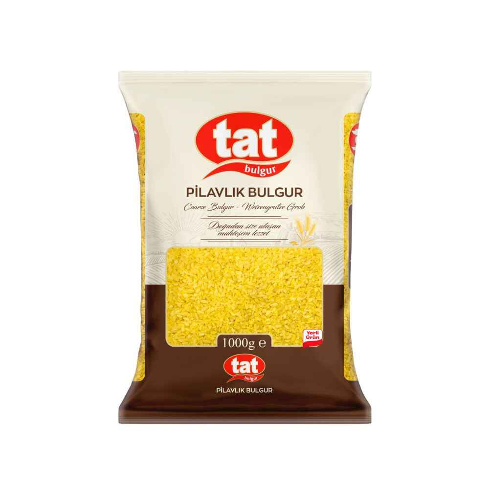 TAT COARSE BULGUR (PILAVLIK) 1KG PACK OF 15