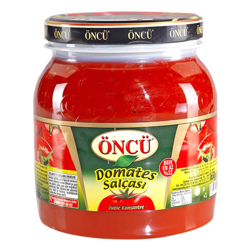 ONCU TOMATO PASTE (DOMATES SALCASI) 1650 GR 6 PCS