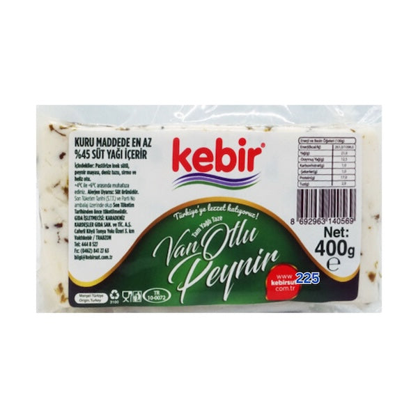 KEBIR VAN HERBED (VAN OTLU) CHEESE 400 GR, PACK OF 15