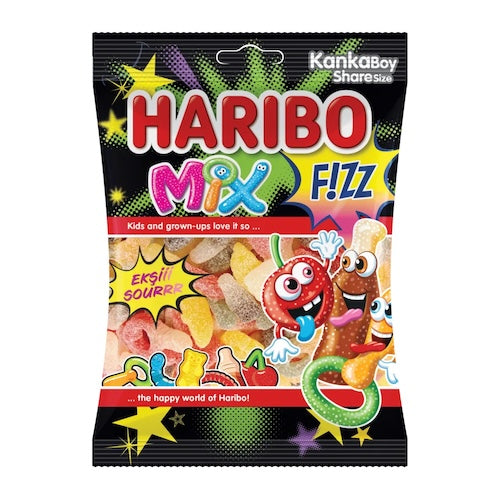 HARIBO FIZZ MIX 70GR 24 PCS