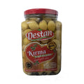 DESTAN GREEN OLIVES CRACKED - GOLD (YESIL KIRMA) (3XL) 900GR 6 PCS