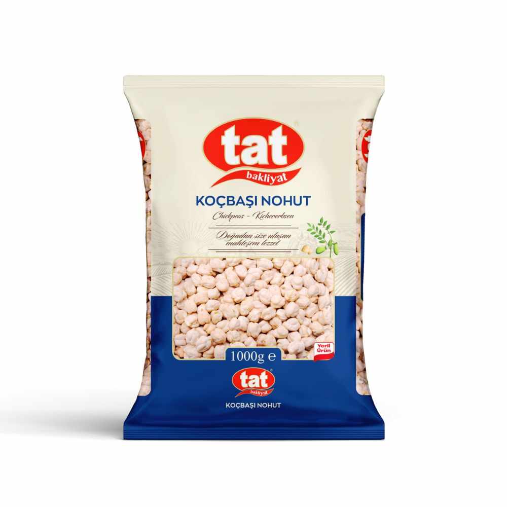 TAT CHICKPEAS 9MM (KOCBASI NOHUT) 1KG PACK OF 15