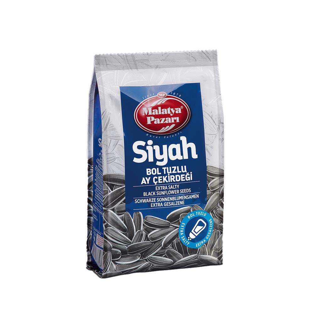 MALATYA PAZARI SUNFLOWER SEEDS W EXTRA SALT (BOL TUZLU) 250 GR 14 PCS