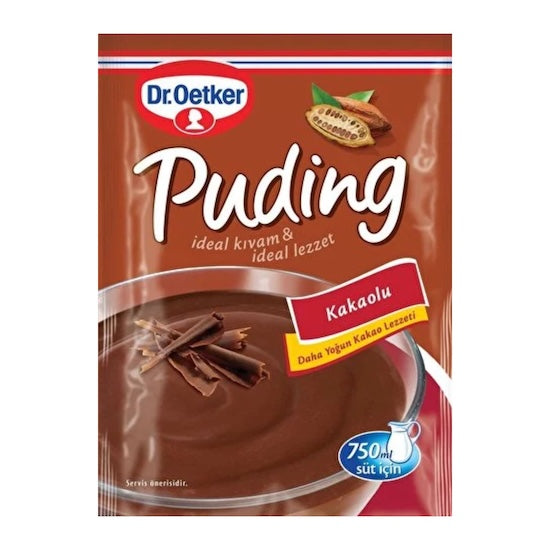 DR OETKER PUDDING W COCOA (KAKAOLU) 147GR 24 PCS