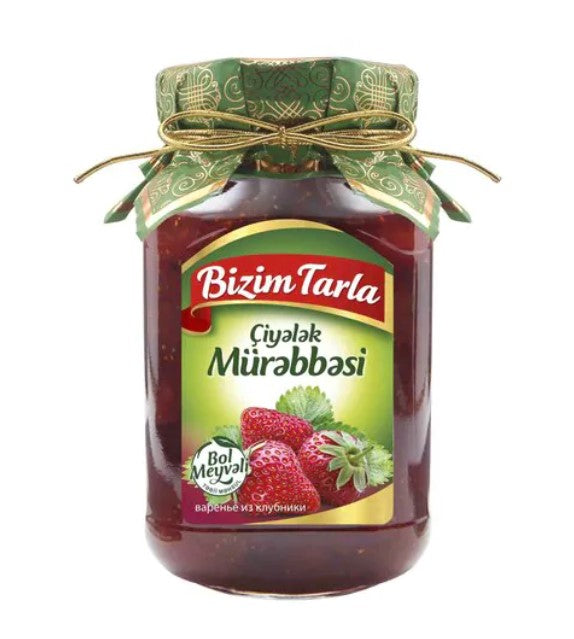 BIZIM TARLA STRAWBERRY PRESERVE 400 GR 12 PCS