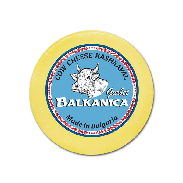 BALKANICA COW'S MILK KASHKAVAL 900 GR, PACK OF 10