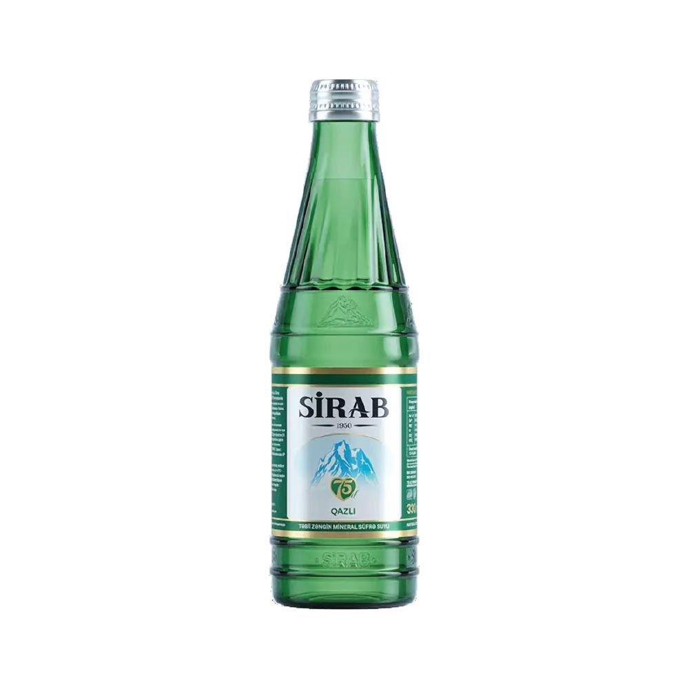 SIRAB SPARKLING WATER GLASS 330 ML 24 PCS